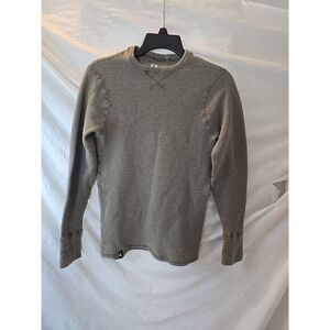 Duckworth Men's Polaris Crew Long-sleeve Shirt Spruce Green Size S Made In USA